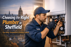 Trusted Sheffield plumber carrying out boiler installation and heating work