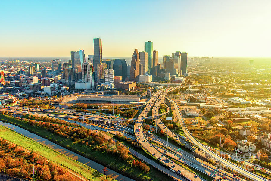 houston aerial photography