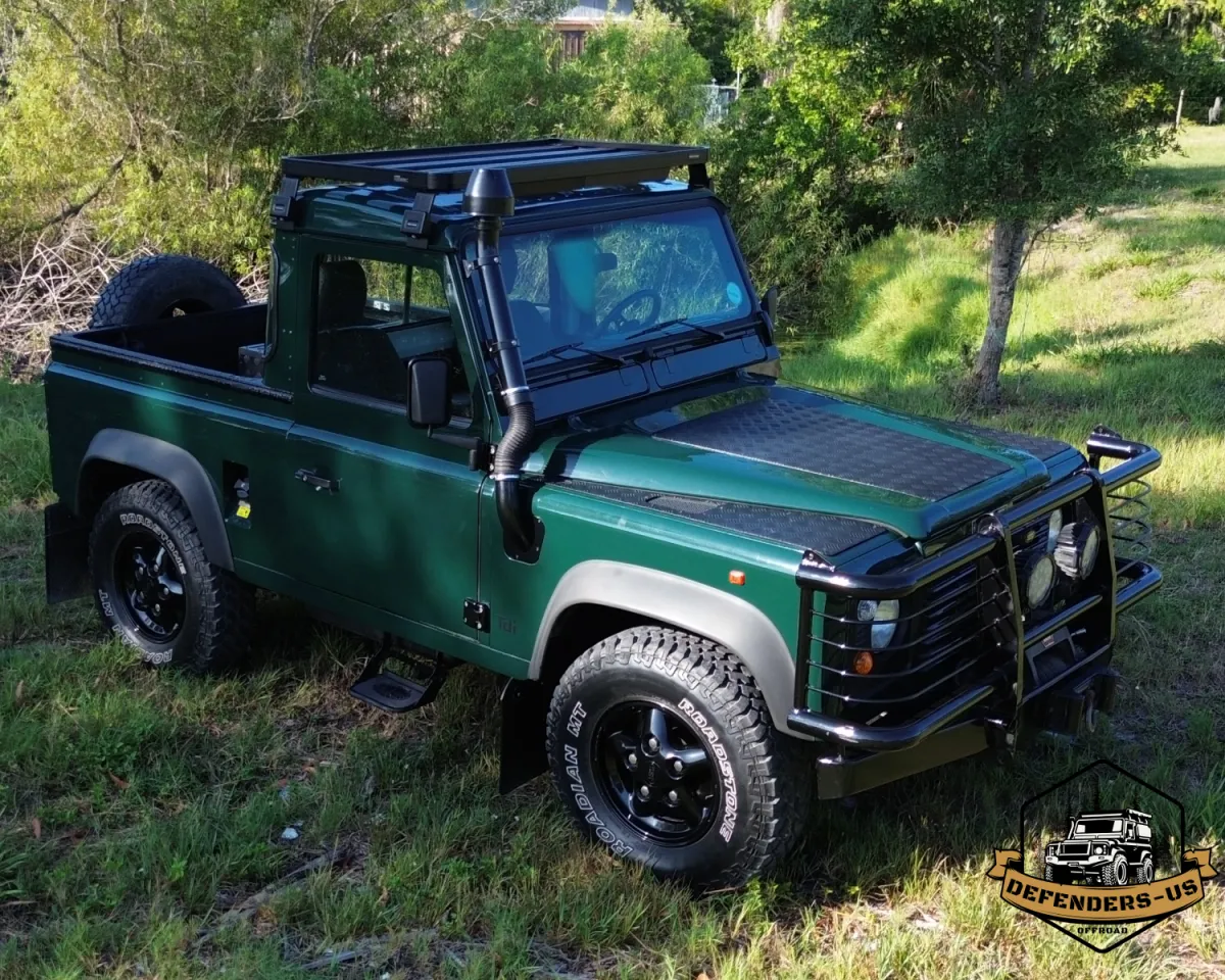 Antique Land Rover Defenders
